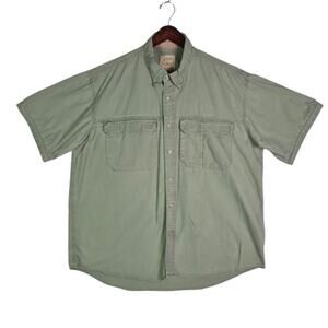 CABELAS "Safari Series" Casual Button Down Shirt Mens Size XXL